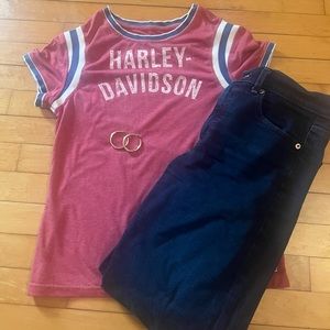 Harley-Davidson Genuine Merchandise Womens Tee. Size Small, Like New Condition